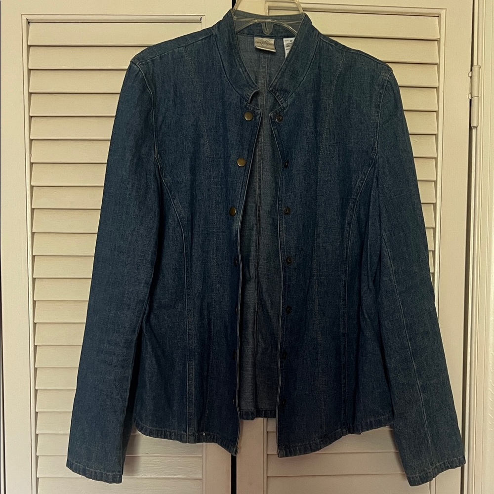 Emma James Blue Vintage Jean Jacket Shirt
